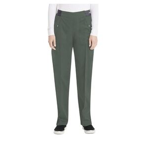 NWT Genuine Dickies Women's Stretch Pull-On Straight Leg Cargo Scrub Pant